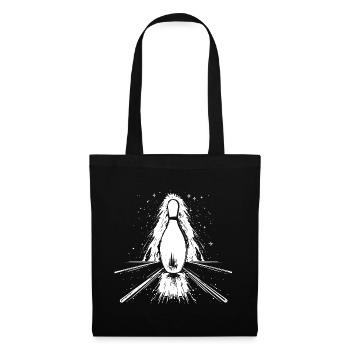 Bowling - Sac en tissu - noir - Devant