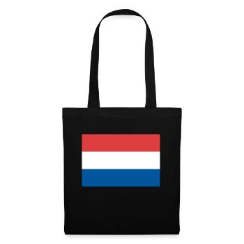 Pays-Bas - Sac en tissu - noir - Devant