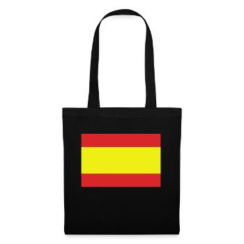 Spain - Flag - Tote Bag - black - Front