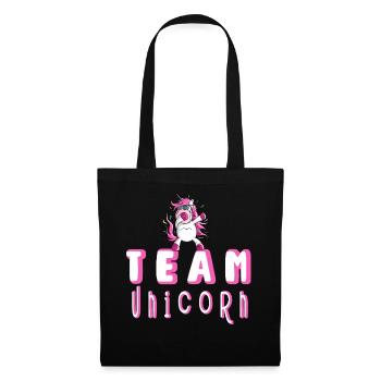 Team Licorne I Dab Dance Unicorn I Fantasy - Sac en tissu - noir - Devant