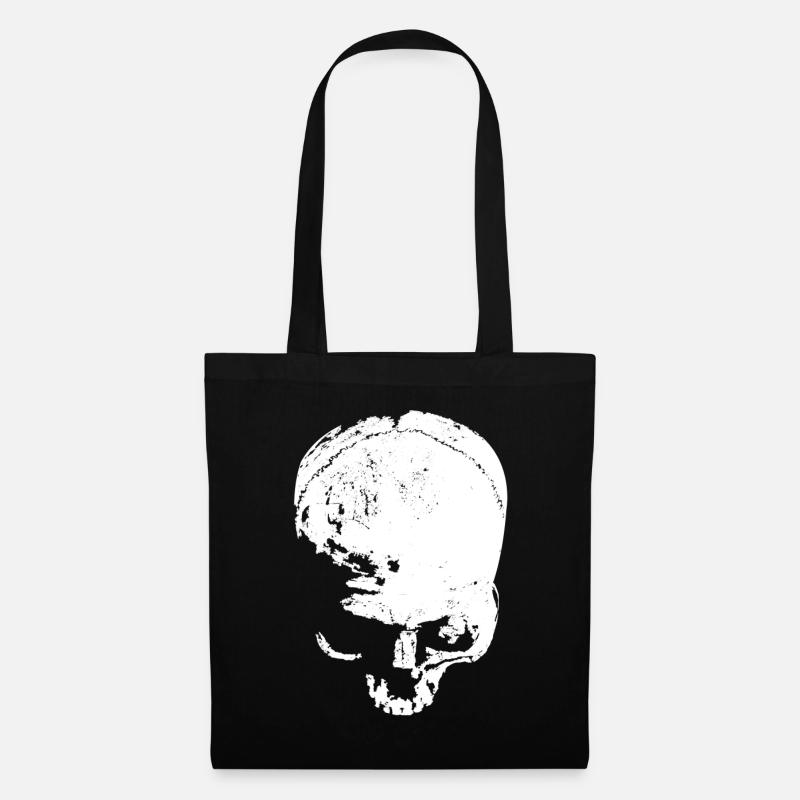 skull - Stoffbeutel - Schwarz