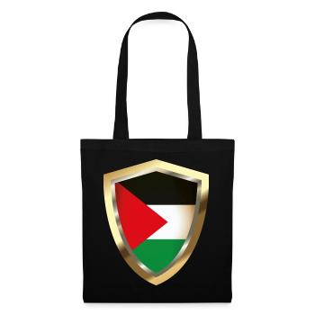 Armoiries de la Palestine - Armoiries de la Palestine - Sac en tissu - noir - Devant