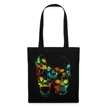 Skulls - Tote Bag - black - Front