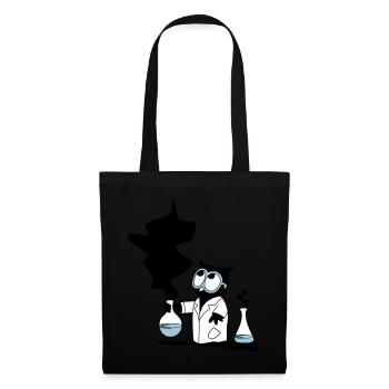 Dr rer nat Owl - Tote Bag - black - Front