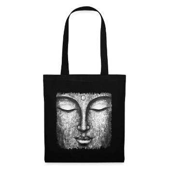 Buddha - Stoffbeutel - Schwarz - Vorne