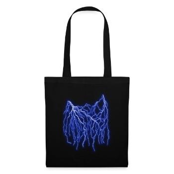 Lightning - Tote Bag - black - Front