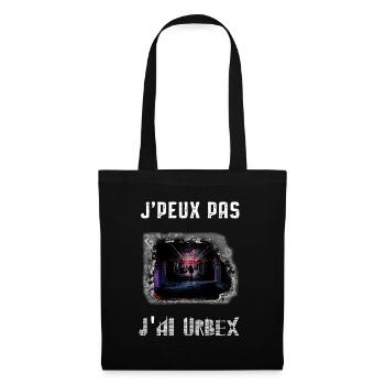 J’ai Urbex: J’peux pas - Sac en tissu - noir - Devant