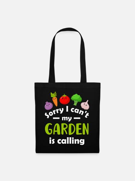 Garten Gärtner Gärtnerin - Stoffbeutel - Schwarz