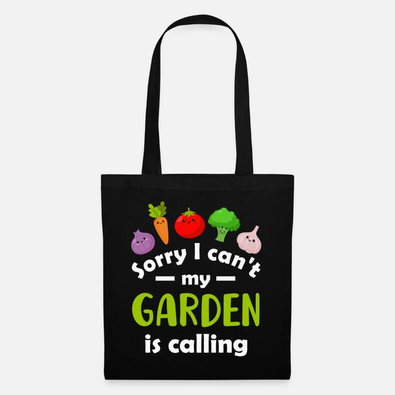 Garten Gärtner Gärtnerin - Stoffbeutel - Schwarz