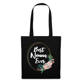 Meilleure grand-mère du monde Grand-mère italienne Grand-mère suisse - Sac en tissu - noir - Devant