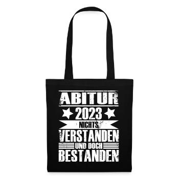 Abitur 2023 - Stoffbeutel - Schwarz - Vorne