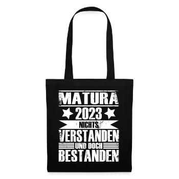 Matura 2023 - Stoffbeutel - Schwarz - Vorne