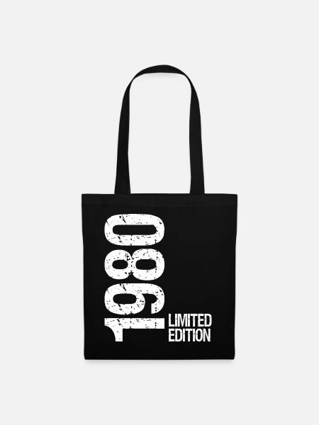 1980 Édition limitée - Sac en tissu - noir