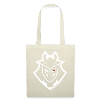 G2 Esports Logo White - Tote Bag - nature - Front