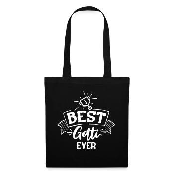 Beschts Gotti Sponsor Suisse Taufgotti Suisse - Sac en tissu - noir - Devant