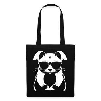 Ferret Wearing Sunglasses Cool Ferrets - Tote Bag - black - Front
