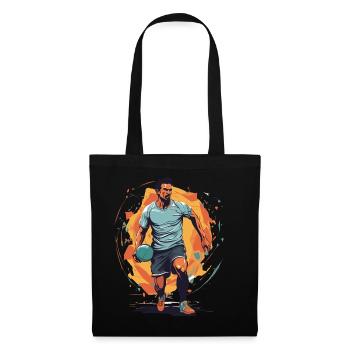 Handball Player Streetwear Iconic Style Design - Tote Bag - black - Front