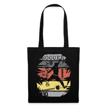 Soccer Germany Team Collage Ball Explosion - Tote Bag - black - Front