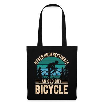Vintage Cycling Tribute for Bike Enthusiasts - Tote Bag - black - Front