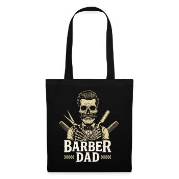 Father Barber Dad Barber Hairdresser - Tote Bag - black - Front