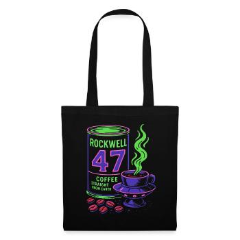 Rockwell 47 Neon Coffee Art - Tote Bag - black - Front
