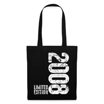 18th Birthday Boy Girl 18 Years 2008 Gift - Tote Bag - black - Front