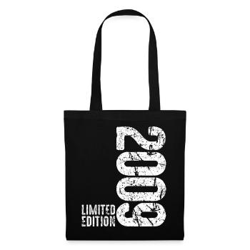 17e anniversaire Fille Garçon 17 ans Millésime 2009 - Sac en tissu - noir - Devant