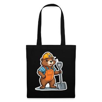 Construction sites Bieber - Tote Bag - black - Front