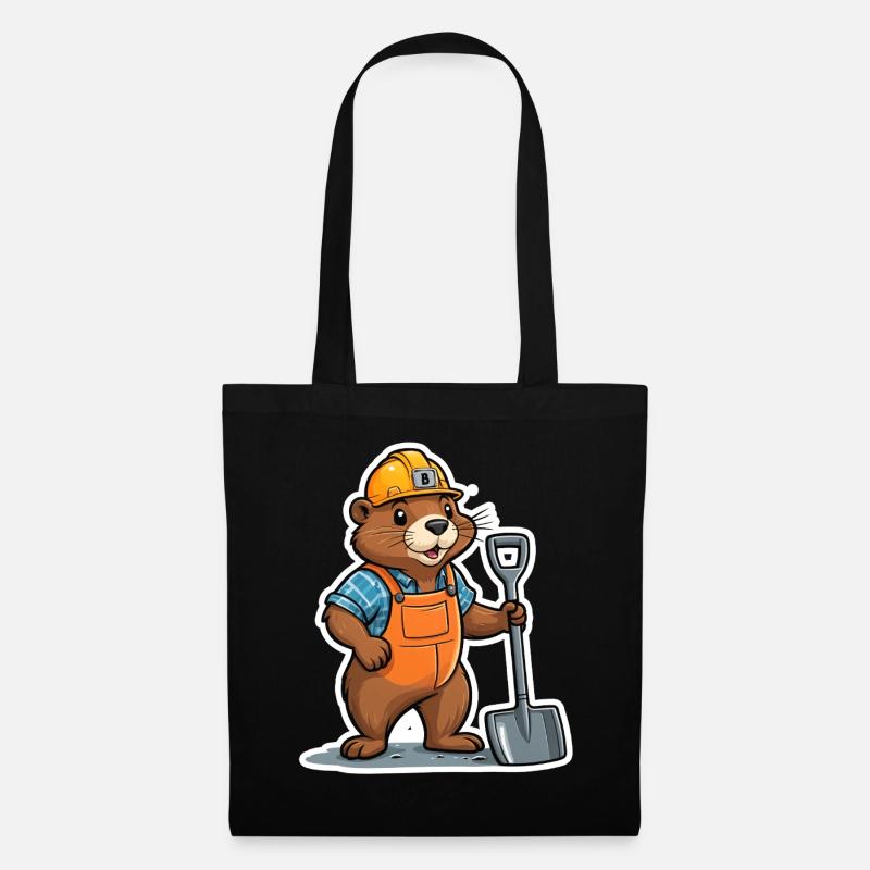 Construction sites Bieber - Tote Bag - black