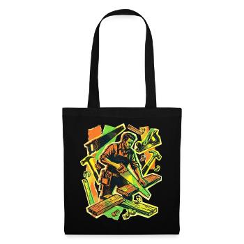 Artisan Carpenter Vintage - Tote Bag - black - Front