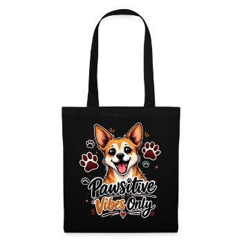 Uniquement des vibes pavoisants - Sac en tissu - noir - Devant