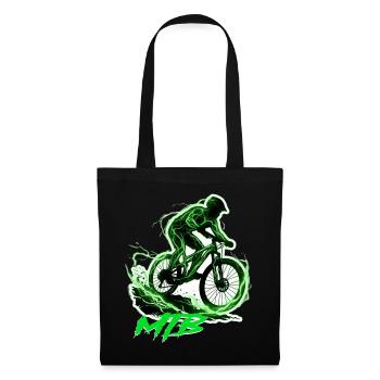 MTB - Stoffbeutel - Schwarz - Vorne