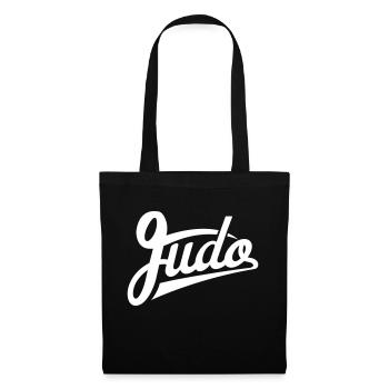 Judo - Stoffbeutel - Schwarz - Vorne