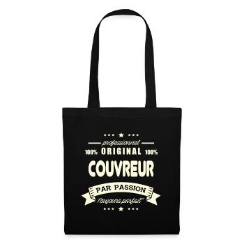 Couvreur Original - Sac en tissu - noir - Devant