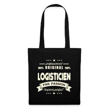 Logisticien Original - Sac en tissu - noir - Devant