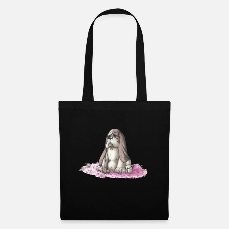 Basset - Stoffbeutel - Schwarz