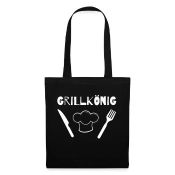 grillkoenig shew - Tote Bag - black - Front