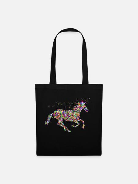 Unicorn Mastercolor - Tote Bag - black