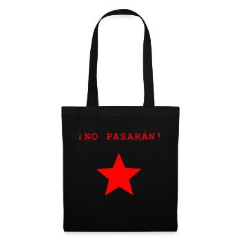 NO PASARAN - Stoffbeutel - Schwarz - Vorne