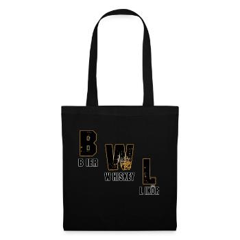 Business Beer Whiskey Liqueur - Tote Bag - black - Front