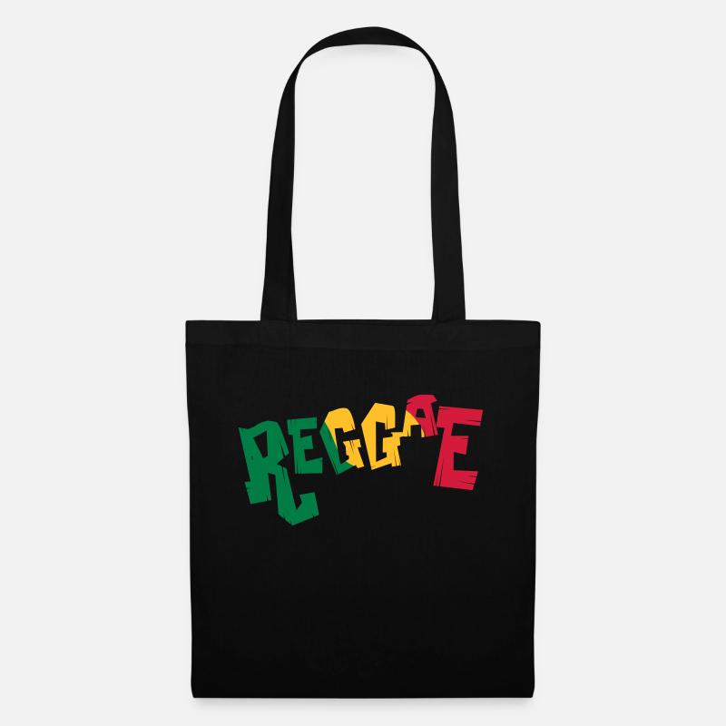 Reggae Musik - Stoffbeutel - Schwarz