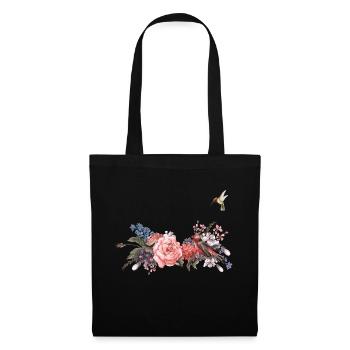 flower - Tote Bag - black - Front