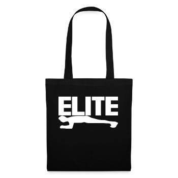 Elite Sports - Stoffbeutel - Schwarz - Vorne