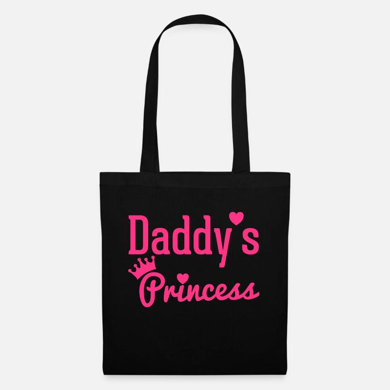 Daddy's Princess - Stoffbeutel - Schwarz