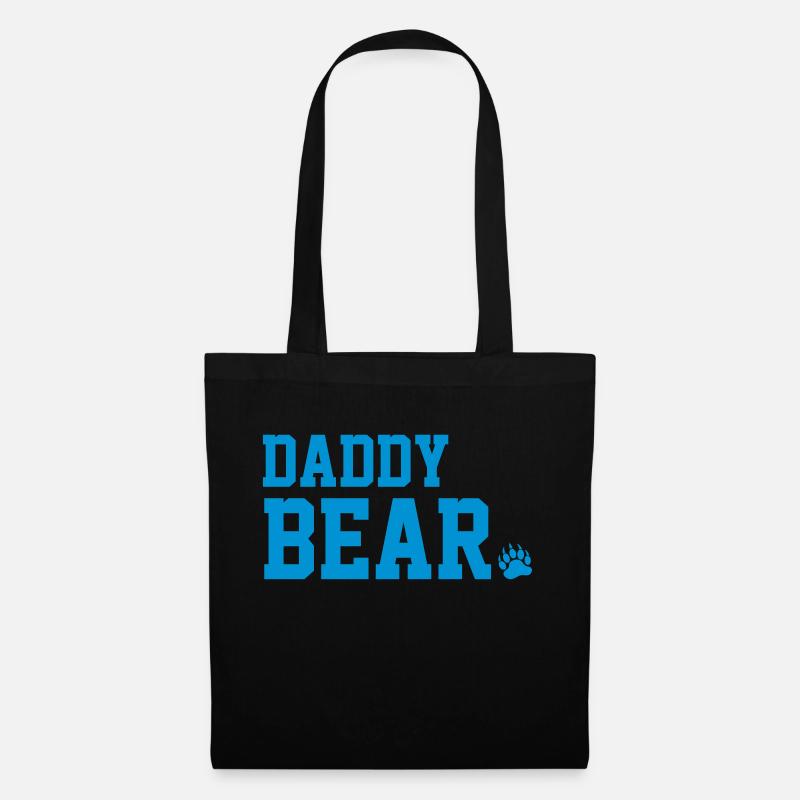 daddy_bear - Tote Bag - black
