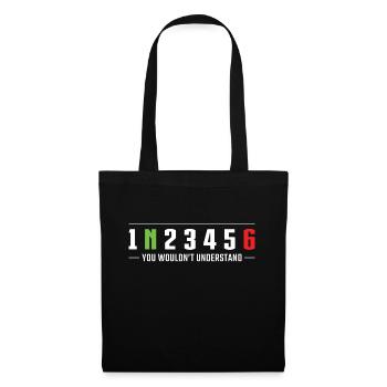 1N23456 You wouldn’t understand Motorcycle gears - Tote Bag - black - Front