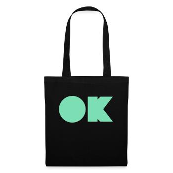 OK KPOP - Tote Bag - black - Front