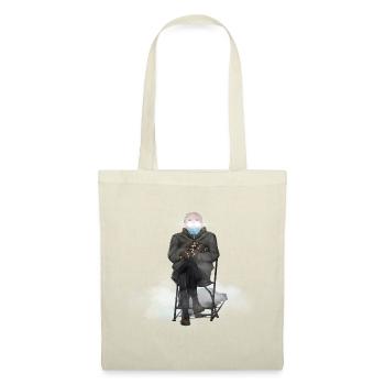 Bernie in Chair meme - Sac en tissu - nature - Devant