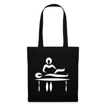 Physiotherapist funny gift saying funny - Tote Bag - black - Front