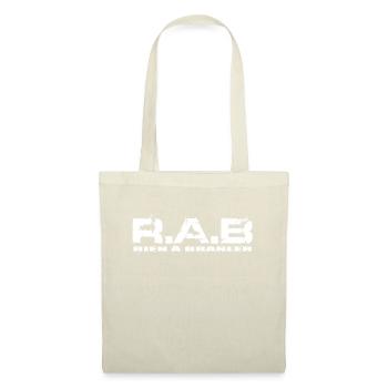 RIEN A BRANLER ( R.A.B ) - Sac en tissu - nature - Devant